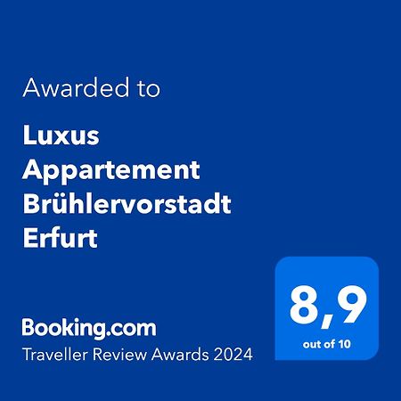 Luxus Appartement Bruehlervorstadt Erfurt Esterno foto